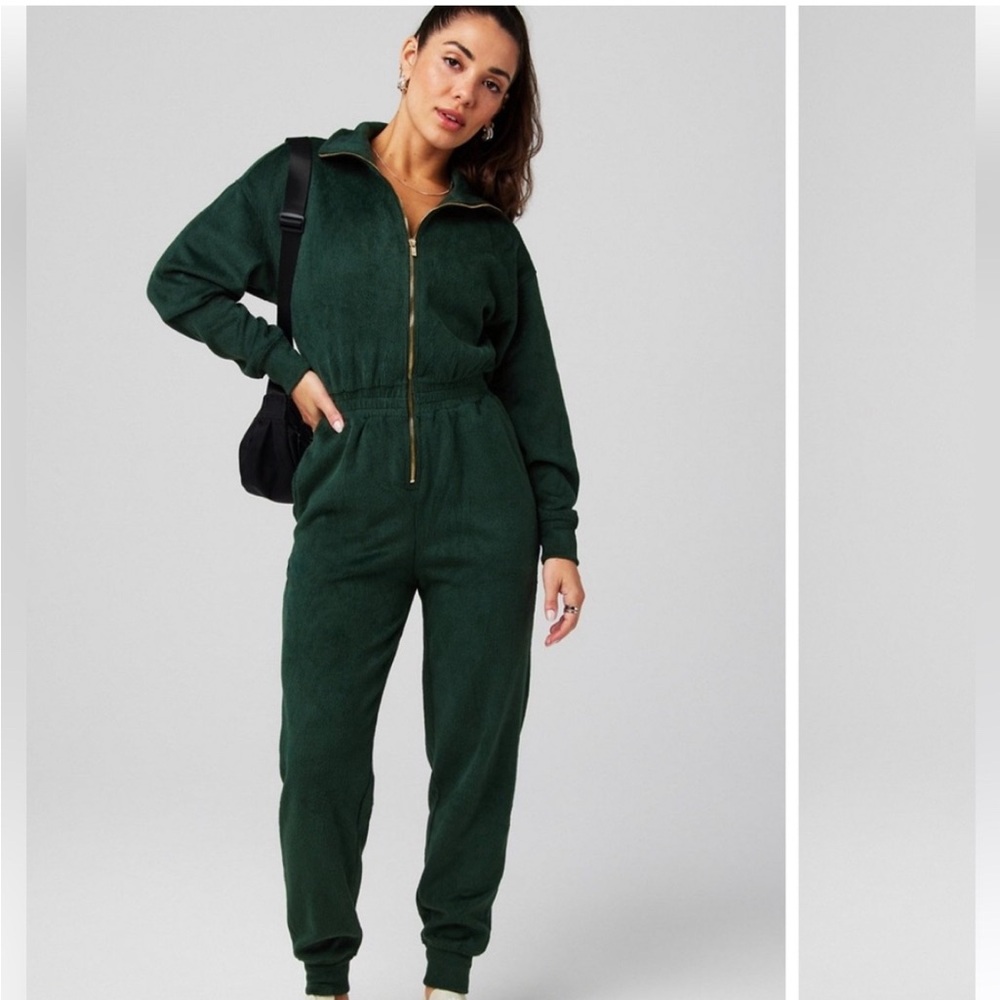 Fabletics Forest Green Jumpsuit